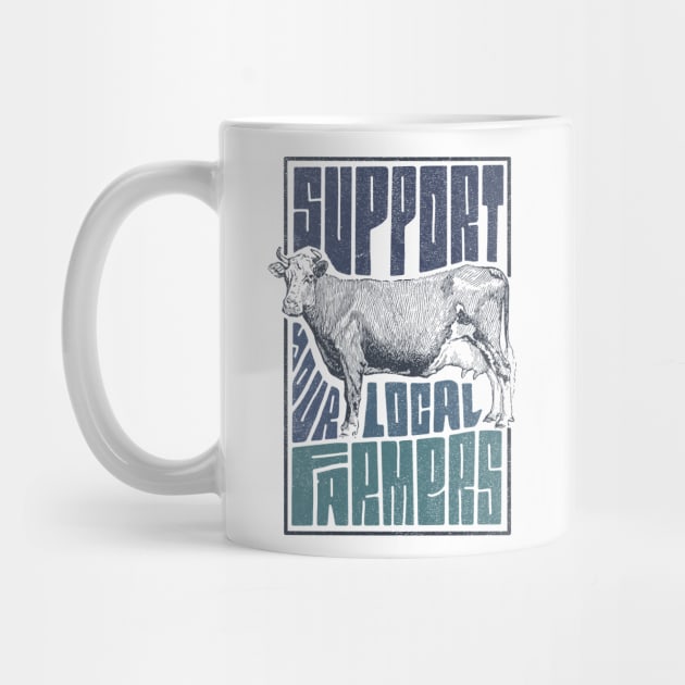 Support Your Local Farmers by theprettyletters